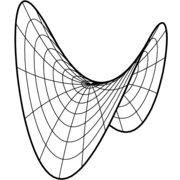 曲面上の曲線の描画
